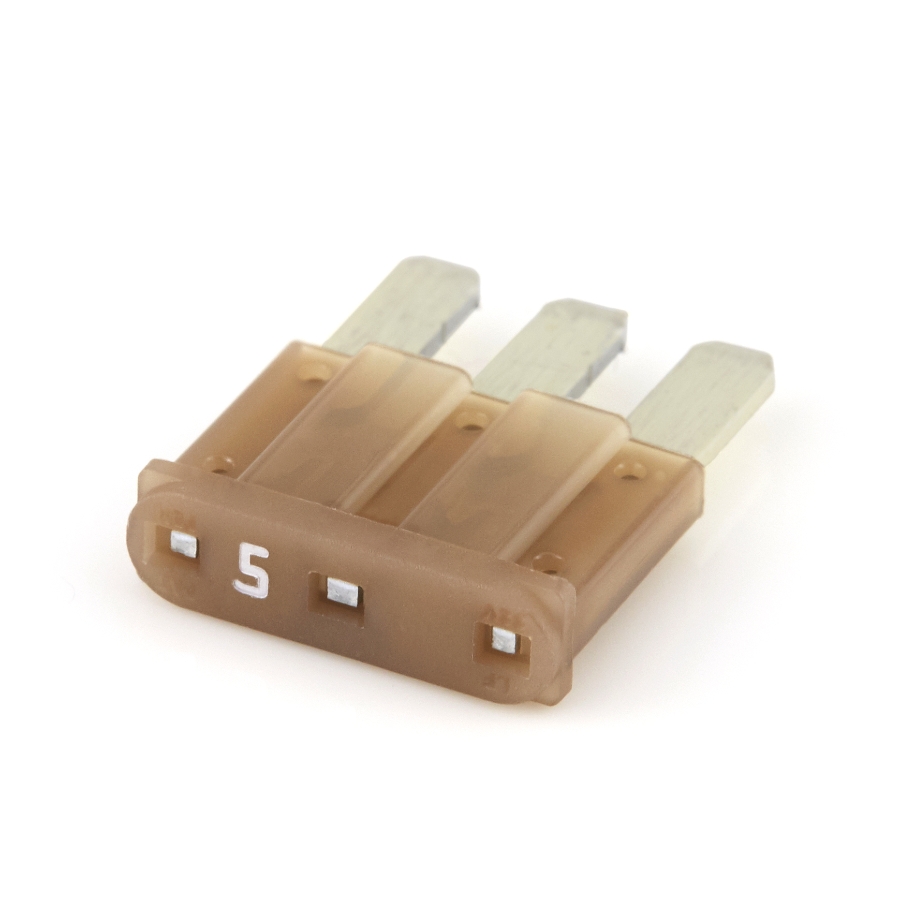 LIttelfuse MICRO3™ Blade Fuse Tan 5A, 32VDC, 0337005.PX2S
