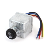 Littelfuse 75602-04 Universal Single Motor Wiper Switch, 5-Position, 10A, 36VDC