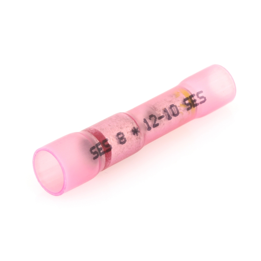 thumbnail image 2 of 6 AWG Vinyl Butt Connectors – Electrical Terminals (10-Pack) Made In USA 2 of 5