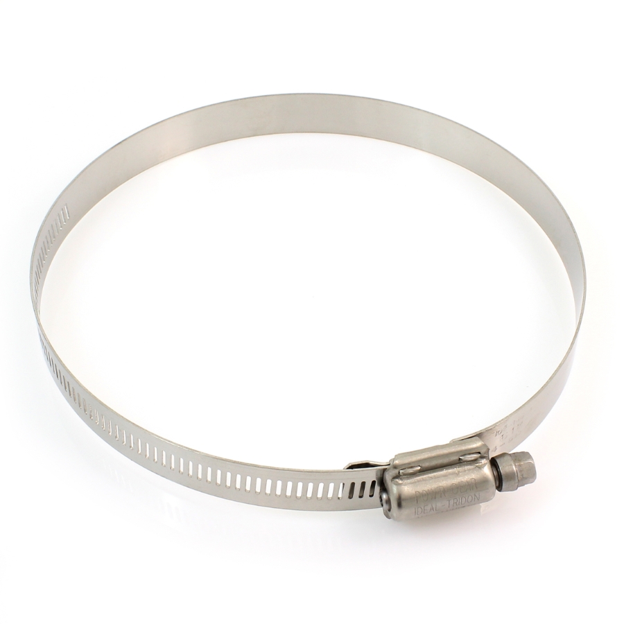 Ideal Tridon 6X400 High Strength Stainless Steel Hose Clamp, Range 4" to 6 1/8"