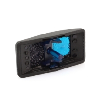 Carling Technologies VVAWB00-000 Contura II Switch Actuator, Plastic, Black with Blue Lens