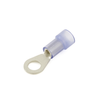 Tinned Copper Eyelet 35863, 90 Degree Bend, 4 Ga., 3/8 Stud
