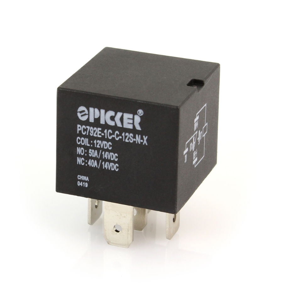 Picker PC792E-1C-C-12S-N-X Mini ISO Relay, 12V, SPDT | Waytek