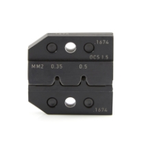 Rennsteig 624 1674 3 012 RT Crimp Die Set for OCS 1.5 mm Series, 1 Die Set, 1 Locator, 1 Wire Stop, 22-20 Ga.