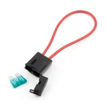 ATO/ATC In-Line Fuse Holder 46046, 12 Ga. GPT Wire, 11" Loop, 30A Fuse Included, Fuse Out