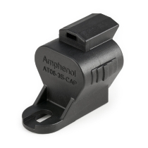 Amphenol Sine Systems AT06-3S-CAP 3-Way Connector Plug, AT Dust Cap, Black