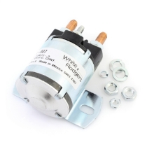 White-Rodgers DC Power Relay Contactor, SPNO, 24VDC, 100A, Grounded, 124-114211