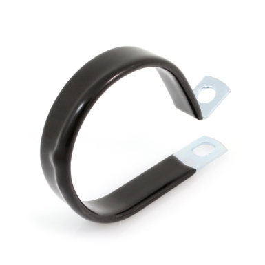 kmc cov3309z2 2 inch vinyl coated cushioned full clamp, 1/2 inch wide