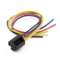 Mini Relay Connector 75293, 5 Pin, Harness Mount With 12" Wire Leads