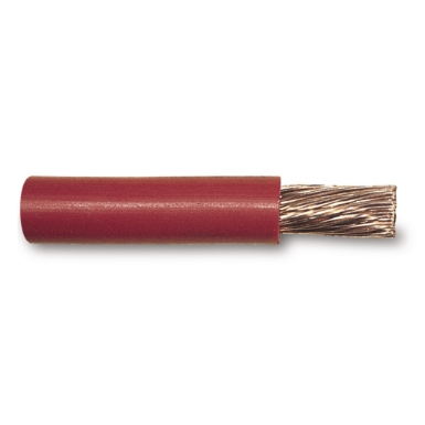 SGT Battery Cable WB4-2, 4 Ga., Bare Copper, 70/22.5 Stranding, Red