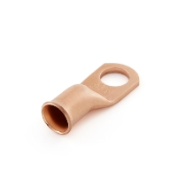 Molex 192210380 Copper Eyelet, 2Ga., 3/8 Stud, Rotated View