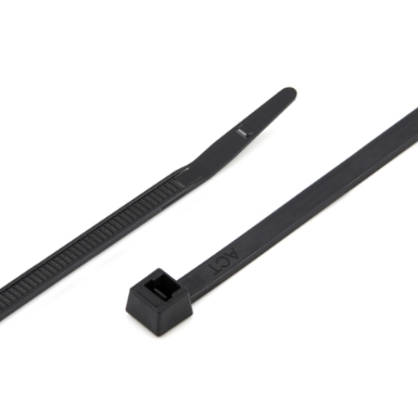 ACT AL-05-40-0-M Intermediate Cable Tie, Zip Tie, 40 lb, 5 inch, UV Black, Bag of 1,000