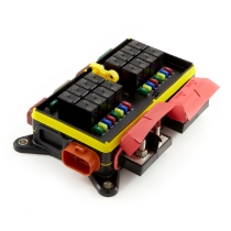 Eaton's Bussmann Series 32S-300-0 ssDVEC Power Distribution Module, Rotated View