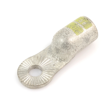 tin-plated stackable battery lug 36377, 3/8 stud, 4/0 ga.