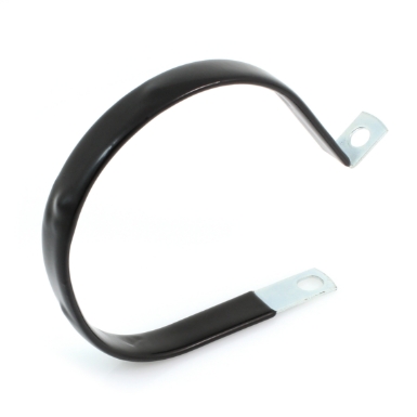 kmc cov4909z2 3 inch vinyl coated cushioned full clamp, 1/2 inch wide