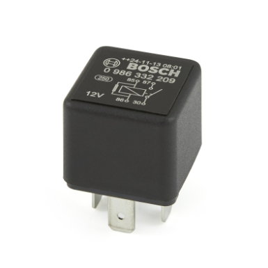 bosch 098633220981b mini relay, spst, 30a, 12vdc