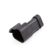 Amphenol  AT04-3P-RJ120BK 3-Way Receptacle, Black Male Connector with 120 OHM Terminating Resistor (J1939)