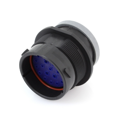 aptiv 15544899 hes circular connector, 21 pin  _side view 1