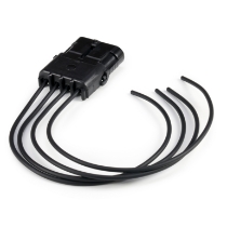 Aptiv 12010974 Female 4-Contact Shroud Half Weather-Pack Connector with 10" wire leads
