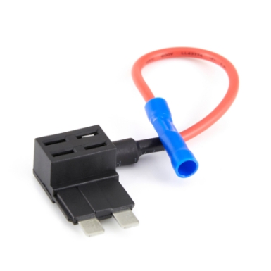 ato / atc fuse circuit tap 46045, 16 ga. red wire w/ butt connector