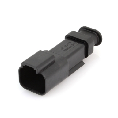 amphenol sine systems at04-2p-sr02blk connector receptacle