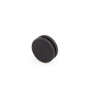 Essentra Components DGB-5 Diaphragm Grommet, 0.492", Black