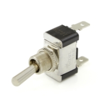 Cole Hersee 55014 Standard Heavy-Duty Metal Toggle Switch, SPST, 25A, On-Off