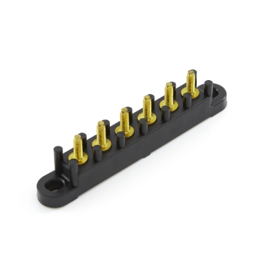GEP Power Products JB625-6-32 Insulated Stud Type Junction Block, 6 Studs, 30A, 300V