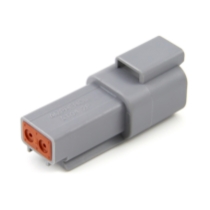Amphenol Sine Systems AT04-2P 2-Way AT Receptacle Connector, DT04-2P Compatible