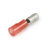 Female Bullet Connector, .157 Tab Width, 22-18 Ga., Nylon  _side view 1