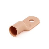 Standard Eyelet 36030, Bare Copper, 2/0 Ga., 1/4 inch Stud _Rotated View