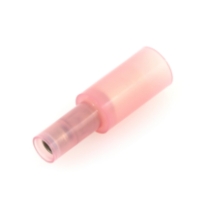Molex 19039-0002 .156" Female Bullet Connector, 22-18 Ga., Fully Insulated with Nylon