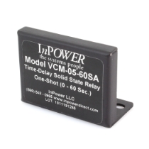 InPower VCM-05-60SA One Shot Solid State Relay, 0-60 Secnds, 12VDC/15A