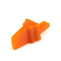 Amphenol Sine Systems AWM-4P 4-Pin ATM Wedgelock Receptacle, Deutsch WM-4P Compatible, Rotated View