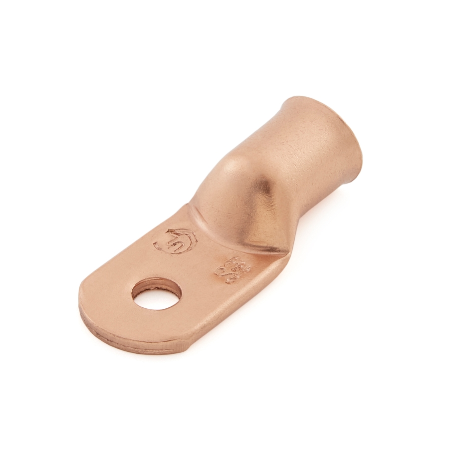 Standard Eyelet 36030, Bare Copper, 2/0 Ga., 1/4 inch Stud