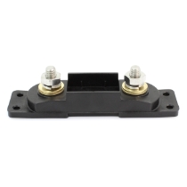 MINI / ATM Fuse Block 45605, 4 Fuse Position with Clear Cover  _side view 1