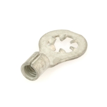 Molex 19074-0015 Star Ring Terminal, 16-14 Ga., #6 Stud, Non-Insulated, Rotated View