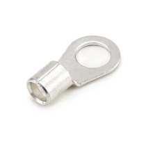 Ring Terminal 37364, 6 Ga., 5/16 Stud Size, Non-Insulated  _side view 1