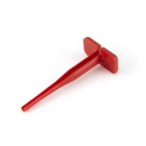 Deutsch 0411-240-2005 Contact Removal Tool, Contact size 20, 24-20 Ga., Red, Rotated View