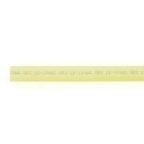 NSPA HST306Y-48 HST300 Series Adhesive-Lined Polyolefin Heat Shrink, Tinted Yellow, Semi-Rigid, 3/8" ID, 3:1 Shrink Ratio, 48", Alternate View