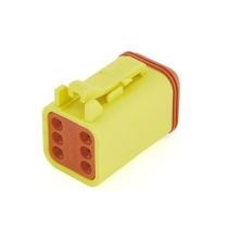Amphenol Sine Systems AT06-6S-YEL 6-Way Connector Plug