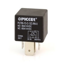 Picker PC795-1C-C-12C-RN-X 80A Maxi Relay, 12V, SPDT, Resistor