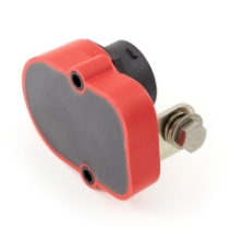 Amphenol Sine Systems AHDPHB04-24-16P-RED-CN AHDPHB04-24-16P-RED-CN 16 Position Receptacle, Shell Size 24, Bussed, Potted, Red, Back Side