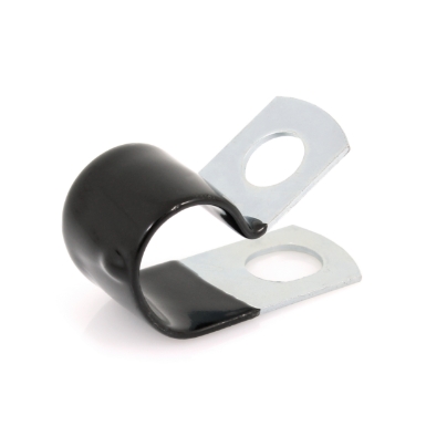 kmc cov1113z2 5/8 inch vinyl coated cushioned full clamp, 3/4 inch wide