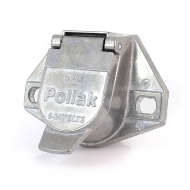 pollak 11-721e trailer connector 7-way socket _side view 2