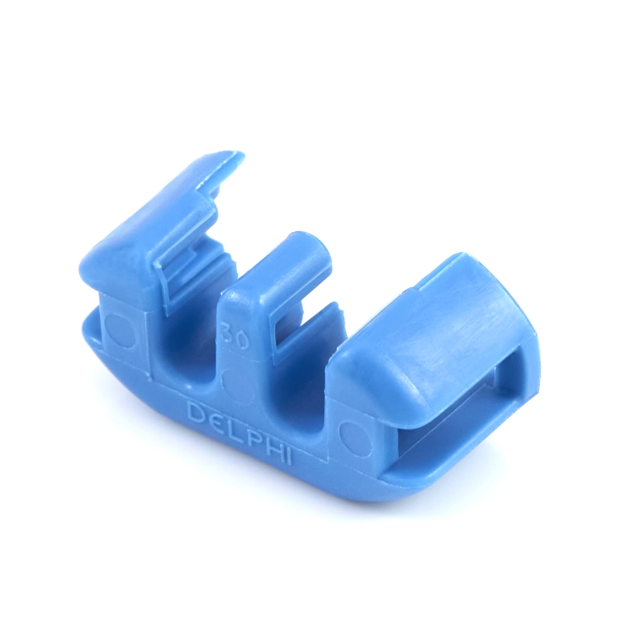 Aptiv 15300014 Metri-Pack 280 Series TPA Secondary Lock Clip, 2-Contact, Blue