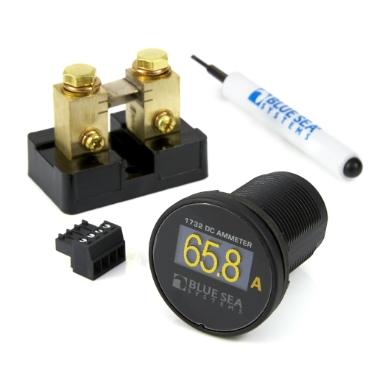 Blue Sea Systems 1732 Mini OLED Meter AMP