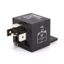 Picker PC792E-1C-C-12S-DNX Mini ISO Relay, 12VDC, SPDT, 50A, Sealed with Diode and Plastic Bracket