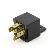 CIT Relay & Switch A2F1CCQ12VDC1.6R, Mini ISO Relay SPDT, 40A NO-30A NC, 12VDC, Resistor w/ Bracket Mount