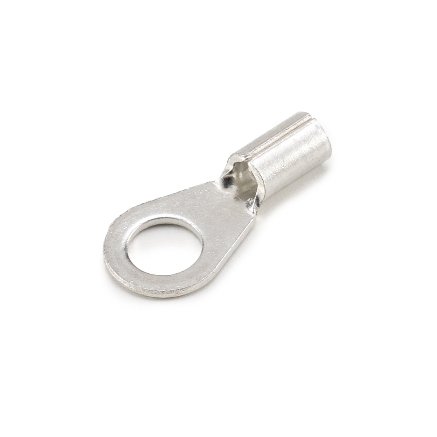 Ring Terminal, 16-14 Ga., #10 Stud Size, Non-Insulated